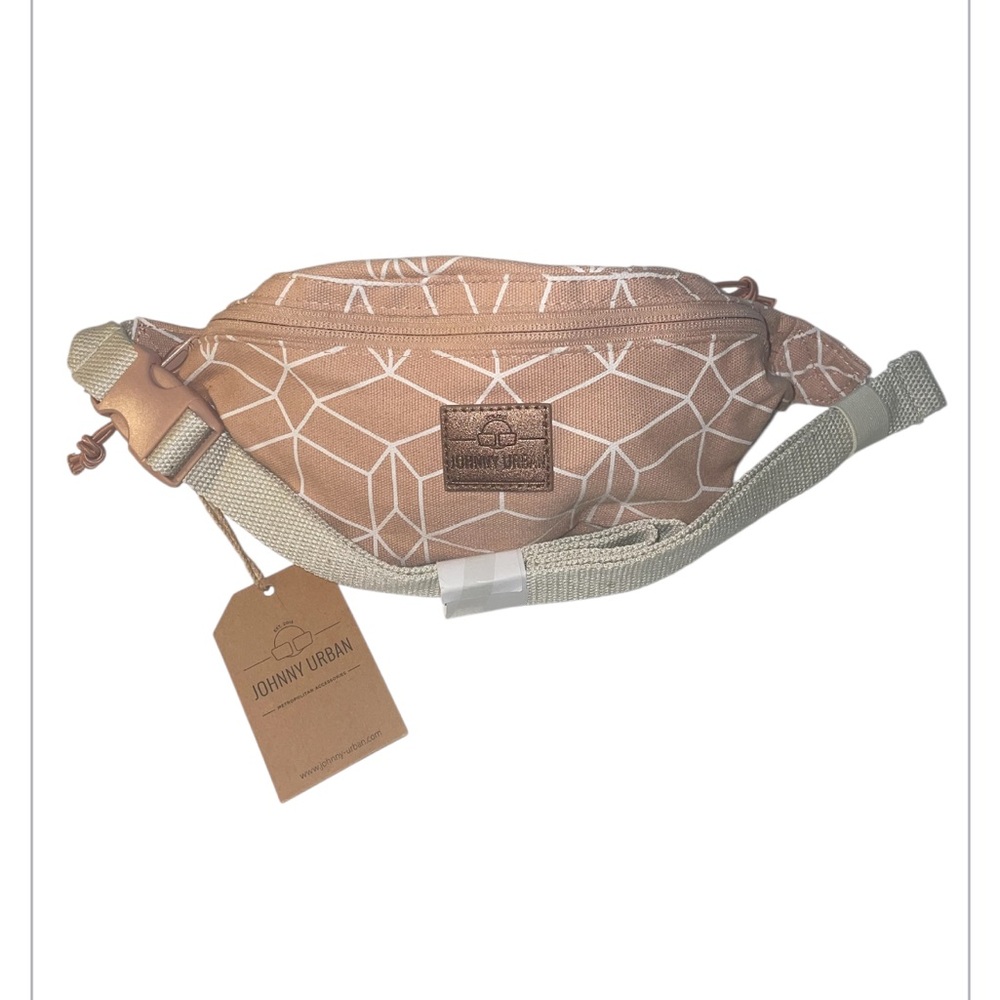 Johnny Urban Geometric Pink Fanny Pack